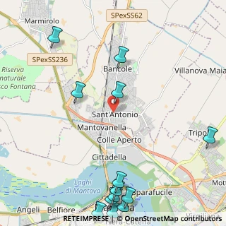 Mappa Piazzale Togliatti Palmiro, 46047 Porto Mantovano MN, Italia (3.13846)