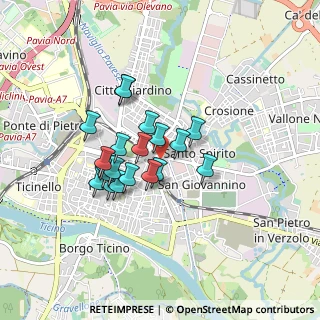 Mappa Viale Ambrogio Necchi, 27100 Pavia PV, Italia (0.6595)