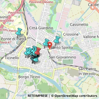 Mappa Viale Ambrogio Necchi, 27100 Pavia PV, Italia (0.8425)