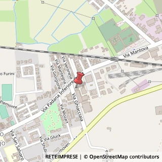 Mappa Via Ghiacciaia, 1, 37045 Legnago, Verona (Veneto)