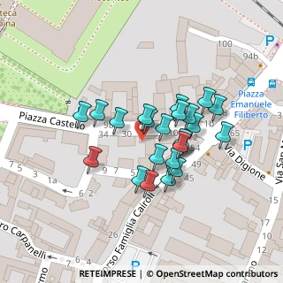 Mappa Corso Cairoli, 27100 Pavia PV, Italia (0.04304347826087)