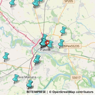 Mappa Corso Cairoli, 27100 Pavia PV, Italia (4.79056)