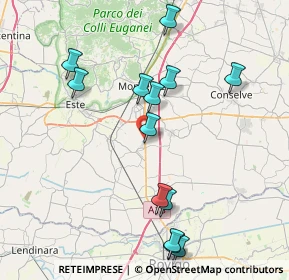 Mappa SS16 Adriatica, 35047 Solesino PD, Italia (8.50077)