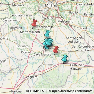 Mappa Via S. Severino Boezio, 27100 Pavia PV, Italia (6.82545)