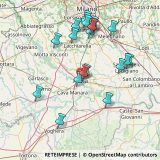 Mappa Via S. Severino Boezio, 27100 Pavia PV, Italia (17.276)