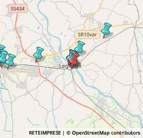 Mappa Via Maria Montessori, 37045 Legnago VR, Italia (3.82818)