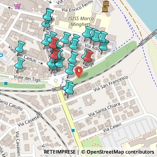 Mappa Via Maria Montessori, 37045 Legnago VR, Italia (0.11379)