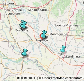 Mappa Via Maria Montessori, 37045 Legnago VR, Italia (12.99545)