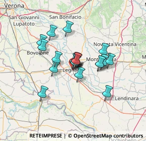 Mappa Via Maria Montessori, 37045 Legnago VR, Italia (9.90316)