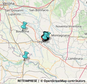Mappa Via Maria Montessori, 37045 Legnago VR, Italia (3.56083)