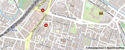 Mappa Pavia