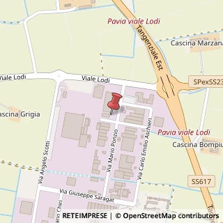 Mappa Via Mario Ponzio, 15, 27100 Pavia, Pavia (Lombardia)