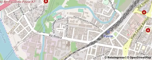 Mappa Pavia