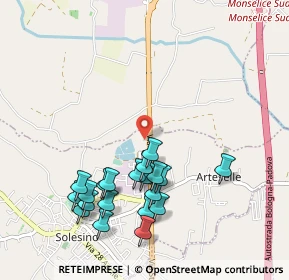 Mappa SS 16 Adriatica, 35047 Solesino PD, Italia (1.0535)