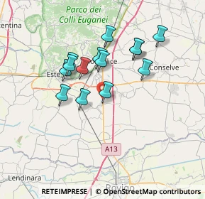 Mappa SS 16 Adriatica, 35047 Solesino PD, Italia (6.04429)