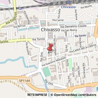 Mappa Lungo Piazza d'Armi, 6, 10034 Chivasso, Torino (Piemonte)