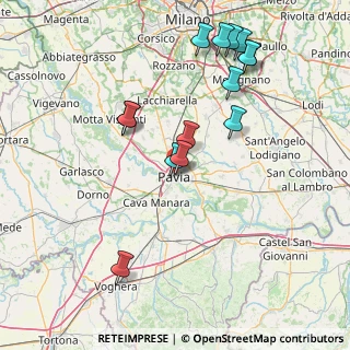 Mappa Via Opicino De Canistris, 27100 Pavia PV, Italia (16.54857)