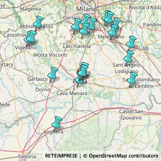 Mappa Via Opicino De Canistris, 27100 Pavia PV, Italia (18.306)