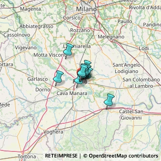 Mappa Via Opicino De Canistris, 27100 Pavia PV, Italia (4.2325)