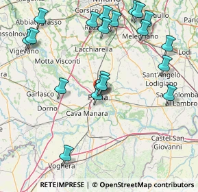 Mappa Piazza Castello, 27100 Pavia PV, Italia (18.306)