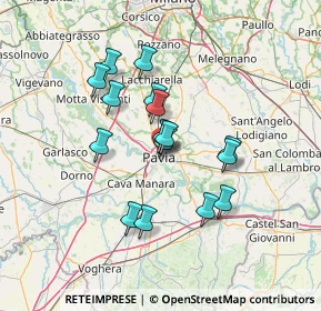 Mappa Piazza Castello, 27100 Pavia PV, Italia (11.42)