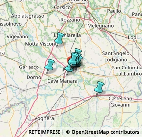 Mappa Piazza Castello, 27100 Pavia PV, Italia (4.2325)