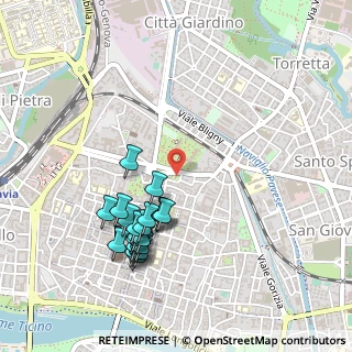 Mappa Via Opicino De Canistris, 27100 Pavia PV, Italia (0.4995)