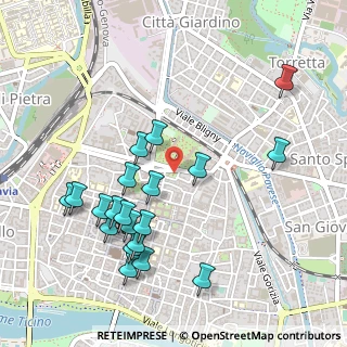 Mappa Via Opicino De Canistris, 27100 Pavia PV, Italia (0.5385)