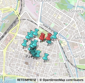 Mappa Piazza Castello, 27100 Pavia PV, Italia (0.3125)