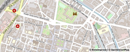 Mappa Pavia