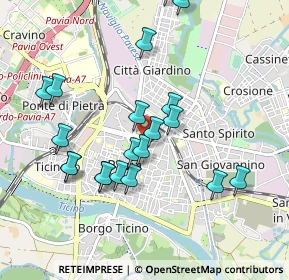 Mappa Via de Canistris Opicino, 27100 Pavia PV, Italia (0.9485)