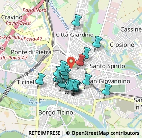 Mappa Piazza Castello, 27100 Pavia PV, Italia (0.6685)