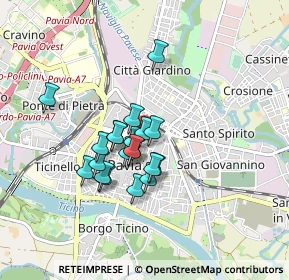Mappa Piazza Castello, 27100 Pavia PV, Italia (0.638)