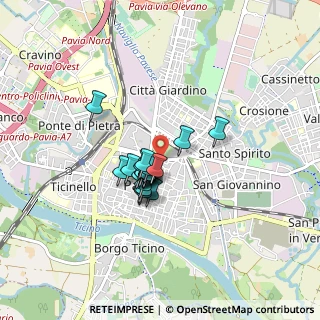 Mappa Via Opicino De Canistris, 27100 Pavia PV, Italia (0.549)