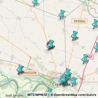 Mappa Via dei Gerani, 26022 Castelverde CR, Italia (5.83)