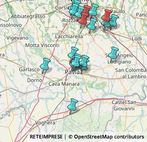 Mappa Corso Fratelli Cairoli, 27100 Pavia PV, Italia (14.8155)