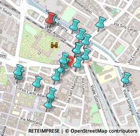 Mappa Corso Fratelli Cairoli, 27100 Pavia PV, Italia (0.2155)