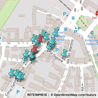 Mappa Corso Fratelli Cairoli, 27100 Pavia PV, Italia (0.04444)
