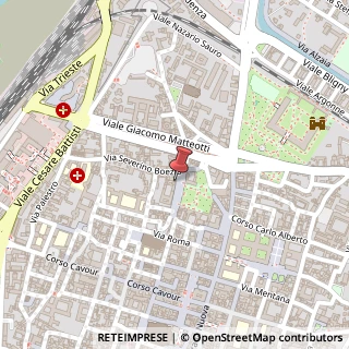 Mappa Piazza Petrarca, 30, 27100 Pavia, Pavia (Lombardia)