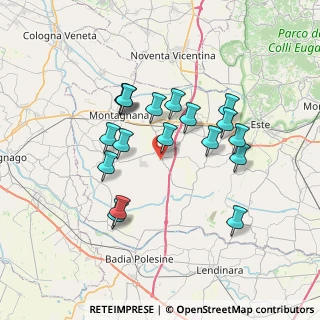 Mappa Via Oppi, 35040 Megliadino San Vitale PD, Italia (6.35278)
