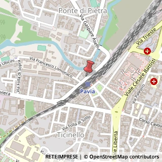Mappa Via Luigi Robecchi Brichetti, 40, 27100 Pavia, Pavia (Lombardia)