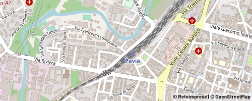 Mappa Pavia