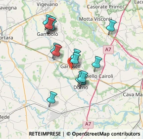 Mappa Via Nikolaj Lenin, 27026 Garlasco PV, Italia (6.38667)