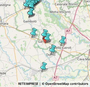 Mappa Via Nikolaj Lenin, 27026 Garlasco PV, Italia (10.397)