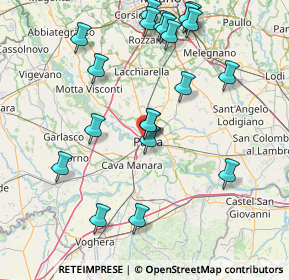 Mappa Piazzale della Stazione, 27100 Pavia PV, Italia (17.5035)