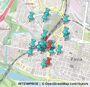 Mappa Piazzale della Stazione, 27100 Pavia PV, Italia (0.3485)