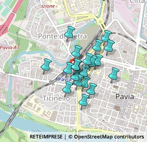 Mappa Piazzale della Stazione, 27100 Pavia PV, Italia (0.2955)