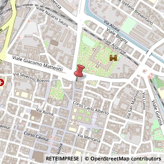 Mappa Corso Strada Nuova, 79, 27100 Pavia, Pavia (Lombardia)