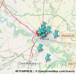 Mappa Via Flavio Torti, 27100 Pavia PV, Italia (1.82909)