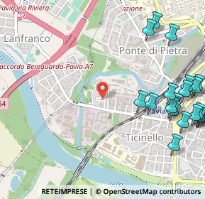 Mappa Via Flavio Torti, 27100 Pavia PV, Italia (0.759)